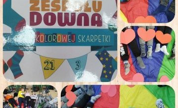Dzień Kolorowej Skarpetki w 3 A